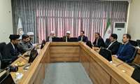 نشست رئیس و مدیران دانشگاه گناباد با مسئول نهاد مقام معظم رهبری در دانشگاه های استان خراسان رضوی